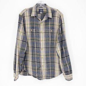 J. Crew Button Down Plaid Shirt Size Medium